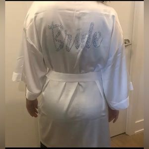 VS white bridal wedding gown Size S